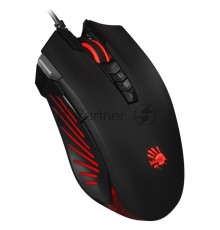 Мышь проводная A4Tech Bloody V9M черный, 4000 dpi, USB, кнопки - 9