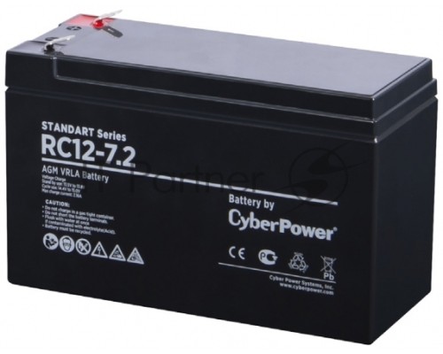 Батарея SS CyberPower Standart series RС 12-7.2 / 12V 7.2 Ah Батарея SS CyberPower Standart series RС 12-7.2 / 12V 7.2 Ah