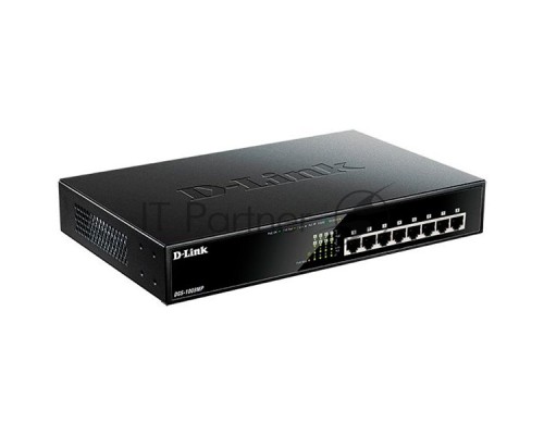Коммутатор D-Link DGS-1008MP/B1A