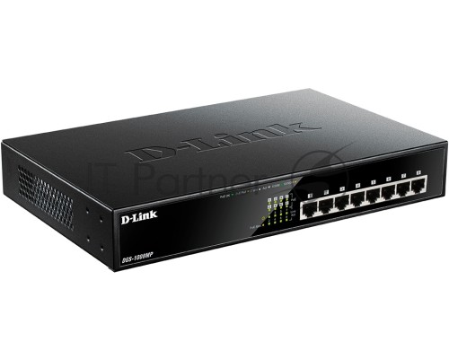 Коммутатор D-Link DGS-1008MP/B1A