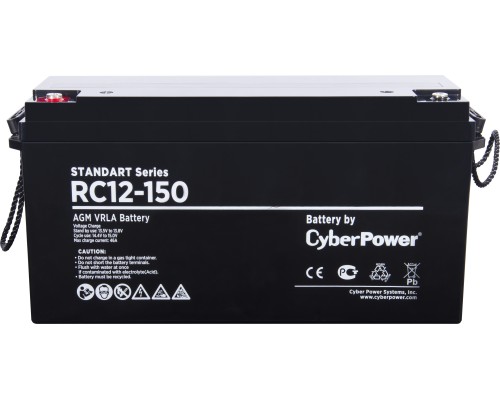Батарея SS CyberPower Standart series RC 12-150 / 12V 155 Ah Батарея SS CyberPower Standart series RC 12-150 / 12V 155 Ah