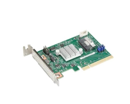 [Опция к серверу] Supermicro AOC-SLG4-2E4T-O NVMe контроллер