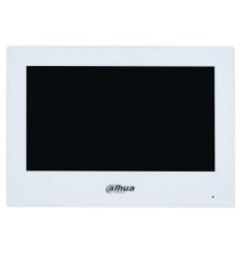 DAHUA DHI-VTH2621GW-WP Видеодомофон IP 7 дюймовый с WiFi 2.4ГГц, белый, ёмкостной сенсорный экран, питание DC 12В/PoE