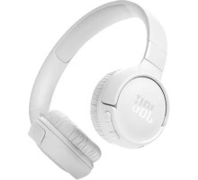 Гарнитура накладные JBL Tune 520BT белый беспроводные bluetooth оголовье (JBLT520BTWHT)
