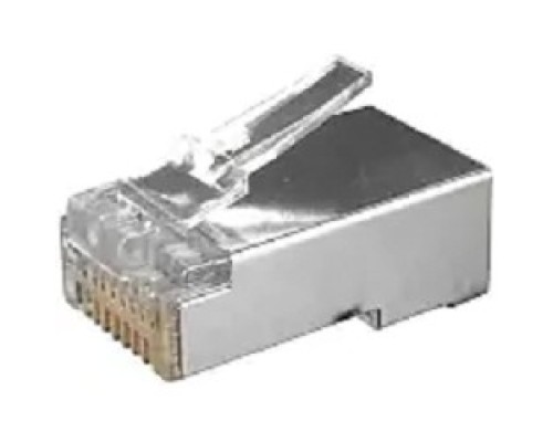 [Монтажное оборудование] Hyperline Разъем RJ-45(8P8C) под витую пару, категория 6 (50 µ