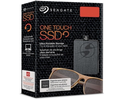 Внешний твердотельный накопитель Seagate One Touch SSD STJE500402 500ГБ  2.5