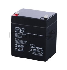 Батарея SS CyberPower RC 12-5 / 12 В 5 Ач Battery CyberPower Standart series RC 12-5 / 12V 5 Ah