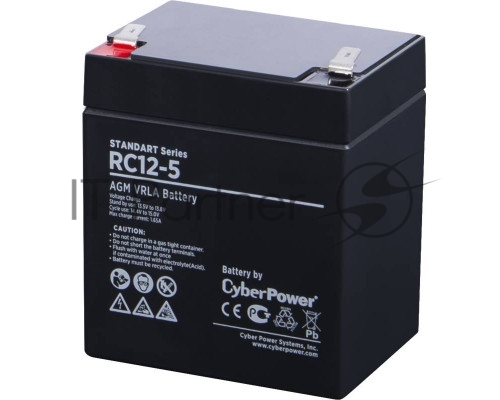 Батарея SS CyberPower RC 12-5 / 12 В 5 Ач Battery CyberPower Standart series RC 12-5 / 12V 5 Ah Батарея SS CyberPower RC 12-5 / 12 В 5 Ач Battery CyberPower Standart series RC 12-5 / 12V 5 Ah