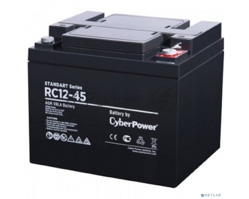 Батарея SS CyberPower Standart series RC 12-45 / 12V 50 Ah Батарея SS CyberPower Standart series RC 12-45 / 12V 50 Ah