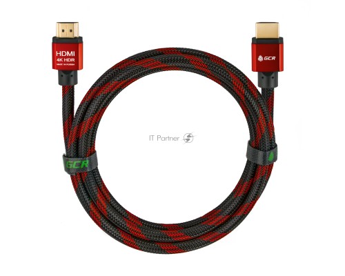 Greenconnect Кабель 2.0m HDMI версия 2.0, HDR 4:2:2, Ultra HD, 4K 60 fps 60Hz/5K*30Hz, 3D, AUDIO, 18.0 Гбит/с, 28/28 AWG, OD7.3mm, тройной экран, BICOLOR нейлон, AL корпус красный, GCR-51490 Greenconnect Кабель 2.0m HDMI версия 2.0, HDR 4:2:2, Ultra HD, Greenconnect Кабель 2.0m HDMI версия 2.0, HDR 4:2:2, Ultra HD, 4K 60 fps 60Hz/5K*30Hz, 3D, AUDIO, 18.0 Гбит/с, 28/28 AWG, OD7.3mm, тройной экран, BICOLOR нейлон, AL корпус красный, GCR-51490 Greenconnect Кабель 2.0m HDMI версия 2.0, HDR 4:2:2, Ultra HD,