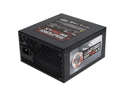 Блок питания Zalman ZM700-LX II (ATX 2.3, 700W, Active PFC, 120mm fan) Retail