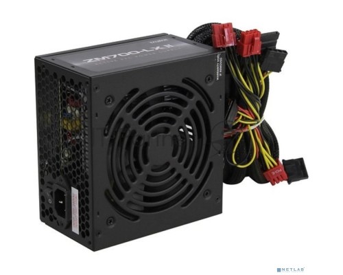 Блок питания Zalman ZM700-LX II (ATX 2.3, 700W, Active PFC, 120mm fan) Retail