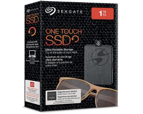 Внешний твердотельный накопитель Seagate One Touch SSD STJE1000402 1Тб  2.5