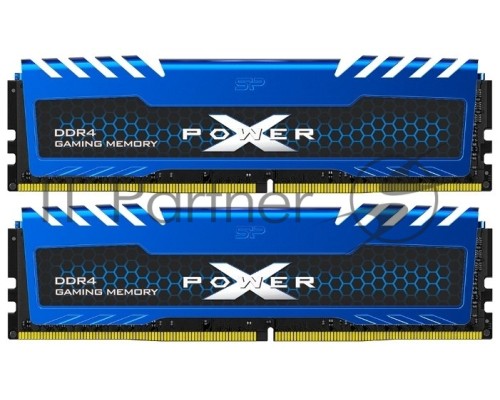 Оперативная память Silicon Power 16GB DDR4 3200МГц XPOWER Turbine CL16 DIMM (KIT of 2) 1Gx8 SR Оперативная память Silicon Power 16GB DDR4 3200МГц XPOWER Turbine CL16 DIMM (KIT of 2) 1Gx8 SR