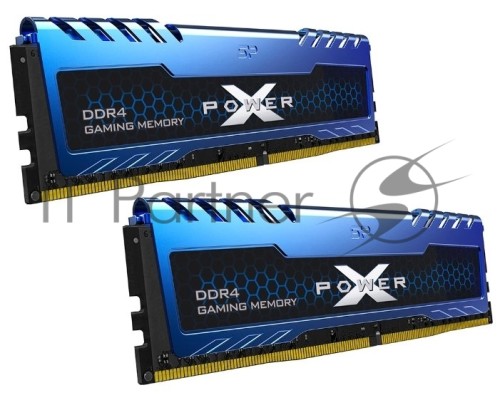 Оперативная память Silicon Power 16GB DDR4 3200МГц XPOWER Turbine CL16 DIMM (KIT of 2) 1Gx8 SR Оперативная память Silicon Power 16GB DDR4 3200МГц XPOWER Turbine CL16 DIMM (KIT of 2) 1Gx8 SR