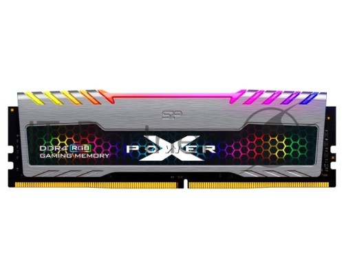 Оперативная память Silicon Power 8GB 3200МГц XPOWER Turbine RGB DDR4 CL16 DIMM 1Gx8 SR Оперативная память Silicon Power 8GB 3200МГц XPOWER Turbine RGB DDR4 CL16 DIMM 1Gx8 SR