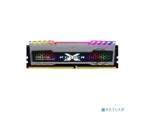 Оперативная память Silicon Power 8GB 3200МГц XPOWER Turbine RGB DDR4 CL16 DIMM 1Gx8 SR Оперативная память Silicon Power 8GB 3200МГц XPOWER Turbine RGB DDR4 CL16 DIMM 1Gx8 SR
