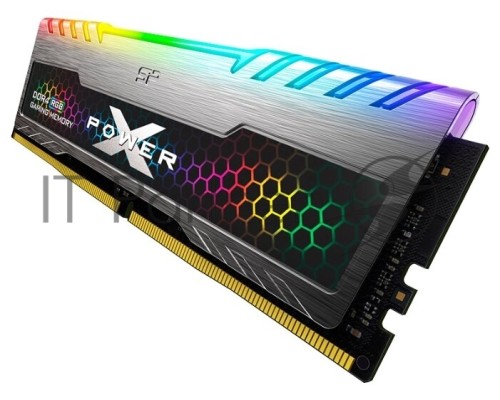 Оперативная память Silicon Power 8GB 3200МГц XPOWER Turbine RGB DDR4 CL16 DIMM 1Gx8 SR Оперативная память Silicon Power 8GB 3200МГц XPOWER Turbine RGB DDR4 CL16 DIMM 1Gx8 SR