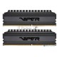 Оперативная память DDR 4 DIMM 8Gb (4GBx2) PC25600, 3200Mhz, Patriot BLACKOUT Kit (PVB48G320C6K) (retail)