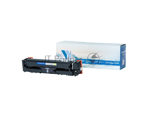 Картридж NVP совместимый NV-054H Yellow для Canon i-Sensys LBP-620/621/623/640/MF-640/641/642/643/644/645 (2300k)