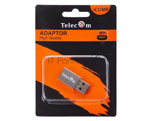 Переходник OTG USB 3.1 Type-C/F --> USB 3.0 A/M Telecom <TA432M>
