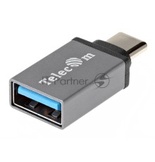 Переходник OTG USB 3.1 Type-C --> USB 3.0 Af  Telecom <TA431M>