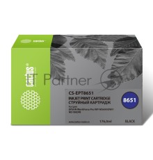 Картридж струйный Cactus CS-EPT8651 черный (8000стр.) для Epson WF5190/5690