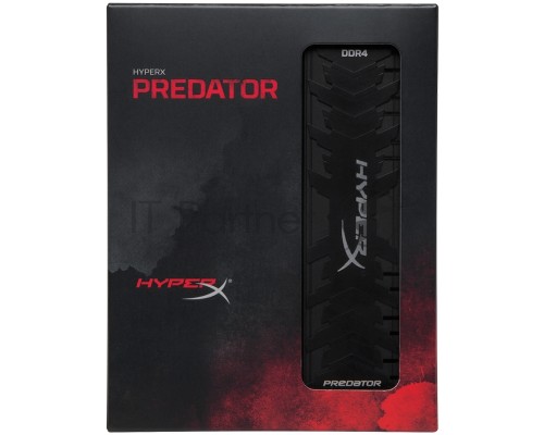 Модуль памяти DDR 4 DIMM 64Gb PC26600, 3333Mhz, Kingston XMP HyperX Predator CL16 (Kit of 4) (HX433C16PB3K4/64) (retail)