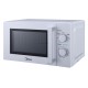 Микроволновая печь Midea MM720CY6-W белый, 20 л, 700 Вт, переключатели - поворотный механизм