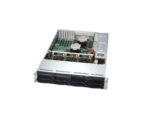 [Сервер] Supermicro SYS-621P-TRT - 2U, 2x1200W, 2xLGA4677, iC741, 16xDDR5, 8x3.5