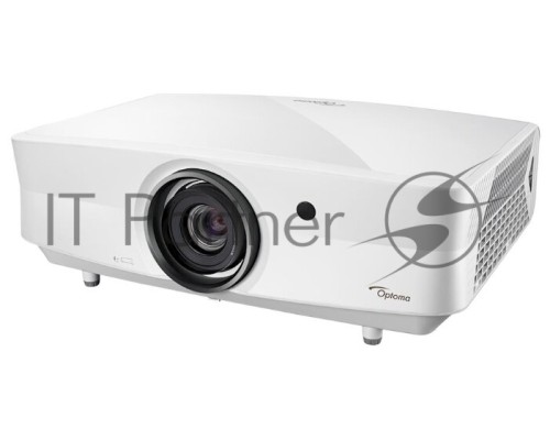Лазерный проектор Optoma ZK507-W DLP, 4K UHD (3840x2160);5000 lm;300000:1;TR 1.39:1-2.22:1;HDMIx2;VGA x1; AudioINx1;S/PDIFх1; AudioOutx1; RS232; RJ45;USB A(1,5A);12V Trigger;5Wх2;30dB;9,8кг;белый