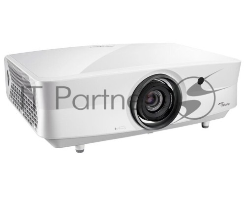 Лазерный проектор Optoma ZK507-W DLP, 4K UHD (3840x2160);5000 lm;300000:1;TR 1.39:1-2.22:1;HDMIx2;VGA x1; AudioINx1;S/PDIFх1; AudioOutx1; RS232; RJ45;USB A(1,5A);12V Trigger;5Wх2;30dB;9,8кг;белый
