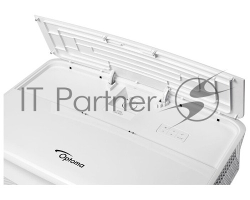 Лазерный проектор Optoma ZK507-W DLP, 4K UHD (3840x2160);5000 lm;300000:1;TR 1.39:1-2.22:1;HDMIx2;VGA x1; AudioINx1;S/PDIFх1; AudioOutx1; RS232; RJ45;USB A(1,5A);12V Trigger;5Wх2;30dB;9,8кг;белый