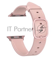 Lyambda Maia Кожаный ремешок для Apple Watch 38/40 mm DSP-02-40 Pink