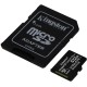 Флеш карта microSDHC 512GB microSDXC Class10 Kingston <SDCS2/512GB> UHS-I Canvas Select up to 100MB/s с адапт.
