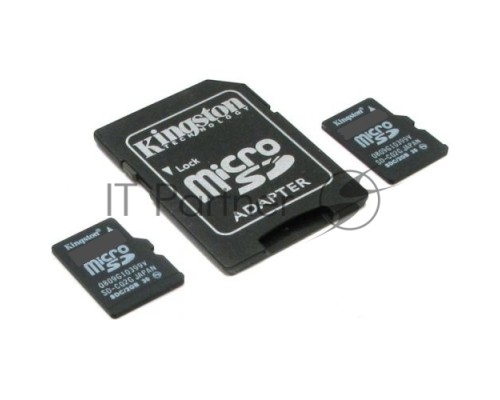 Флеш карта microSDHC 16GB microSDXC Class10 Kingston <SDCS2/16GB-2P1A> Class10 UHS-I Canvas Select up to 100MB/s с адапт.