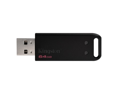 Флеш Диск Kingston 64Gb DataTraveler DT20 <DT20/64GB-3P>, USB2.0 черный, 3шт