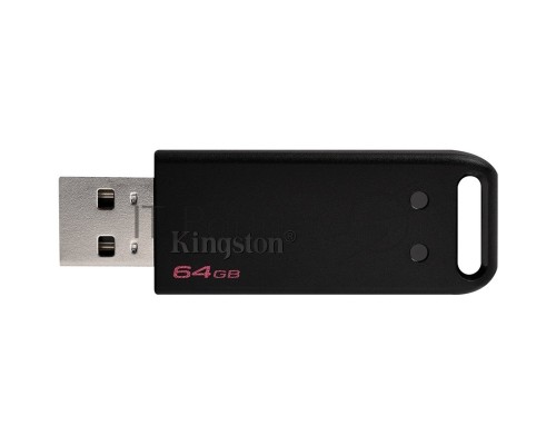 Флеш Диск Kingston 64Gb DataTraveler DT20 <DT20/64GB-3P>, USB2.0 черный, 3шт
