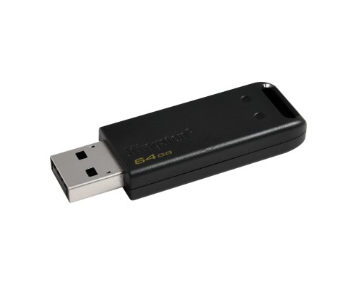 Флеш Диск Kingston 64Gb DataTraveler DT20 <DT20/64GB-3P>, USB2.0 черный, 3шт