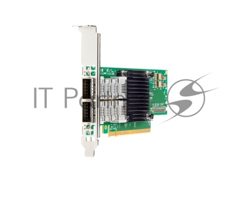 Адаптер Infiniband ConnectX®-6 VPI adapter card, HDR IB (200Gb/s) and 200GbE, dual-port QSFP56, PCIe4.0 x16, tall bracket