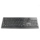 Комплект клавиатура+мышь беспроводные Gembird KBS-7200, черный, 2.4ГГц/10м, 1600 DPI,  мини-приемник- USB