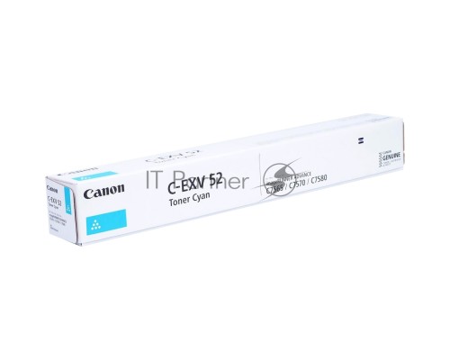 Тонер C-EXV 52 Toner Cyan