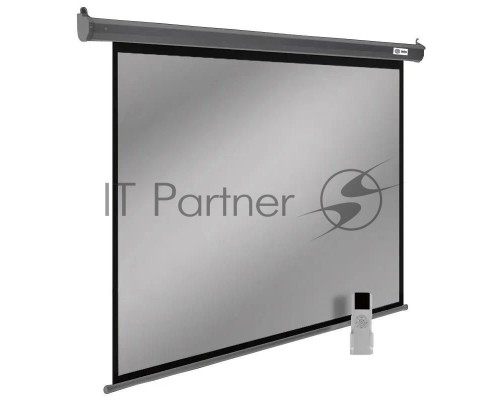 Экран Cactus 175x280см SIlverMotoExpert CS-PSSME-280X175-DG 16:10 настенно-потолочный рулонный тёмно-серый (моторизованный привод)