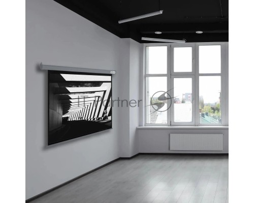 Экран Cactus 175x280см SIlverMotoExpert CS-PSSME-280X175-DG 16:10 настенно-потолочный рулонный тёмно-серый (моторизованный привод)