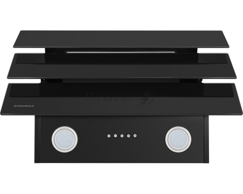 Вытяжка Maunfeld CASCADA PUSH 50 ЧЕРНЫЙ