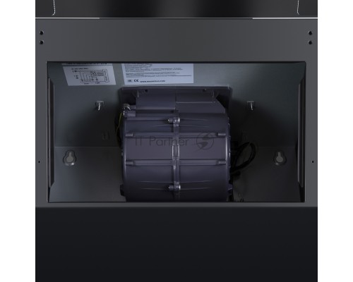 Вытяжка Maunfeld CASCADA PUSH 50 ЧЕРНЫЙ