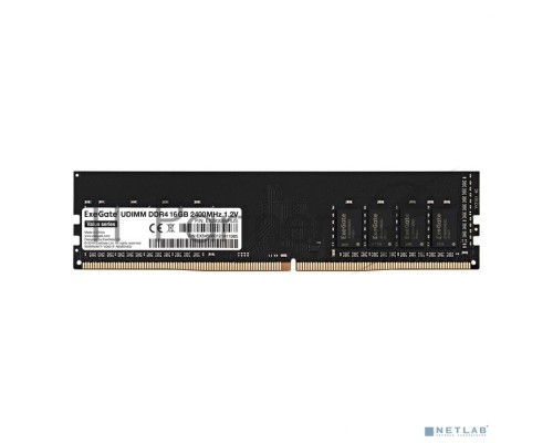 Оперативная память ExeGate Value DIMM DDR4 16GB <PC4-19200> 2400MHz
