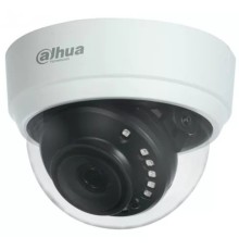 DAHUA DH-HAC-D1A21P-0280B Купольная HDCVI-видеокамера 2Мп, 1/2.7” CMOS, объектив 2.8мм, ИК-подсветка до 20м, корпус: пластик