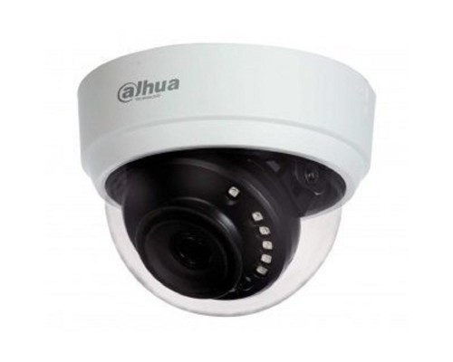 [Видеонаблюдение] DAHUA DH-HAC-D1A21P-0360B Купольная HDCVI-видеокамера 2Мп, 1/2.7” CMOS, объектив 3.6мм, ИК-подсветка до 20м, корпус: пластик