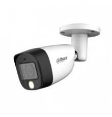 DAHUA DH-HAC-HFW1200CMP-IL-A-0280B-S6 Уличная цилиндрическая HDCVI-видеокамера с интеллектуальной двойной подсветкой 2Мп, объектив 2.8мм, ИК 20м, LED 20м, IP67, корпус: металл
